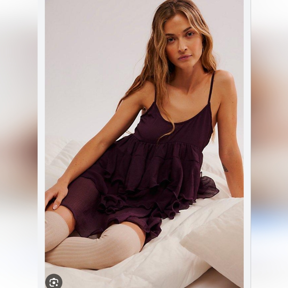 *****SOLD*****NWOT 🆕 Free People Intimately Runaway Rockstar Mini Slip, XS